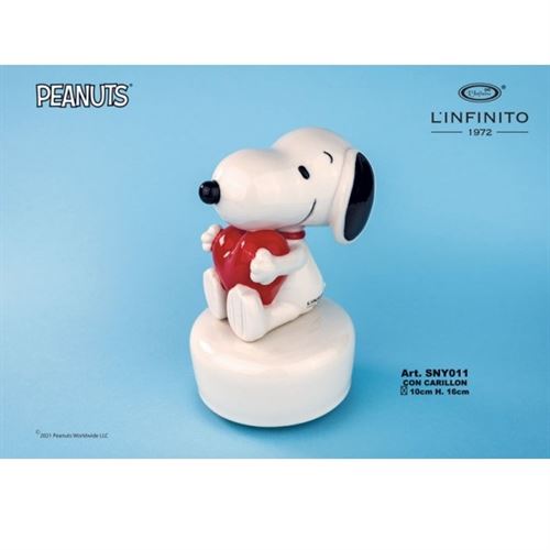 SNOOPY CON CUORE SU CARILLON SNY011