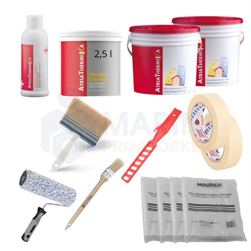 KIT CICLO TERMICO 2 STANZE (Max 80Mq di superficie murale)