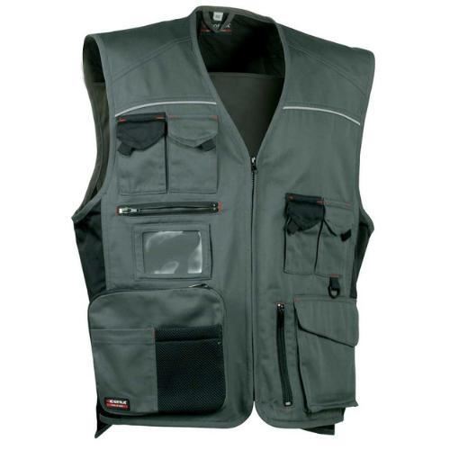 GILET EXPERT ANTRACITE/NERO TG. 64 COFRA