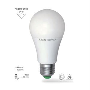 LED GOCCIA 12W 4000K E27 SCP