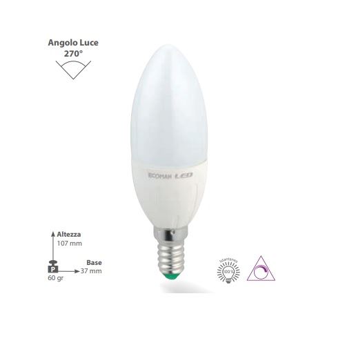 LED CANDELA DIMMER.6W 3000K E14 CRT - Centro Marini Ferramenta vendita  on-line, ferramenta roma